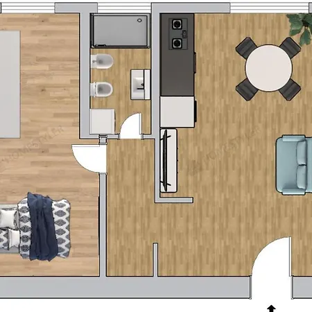 Premium One-bedroom Sofa Bed, Near Vatican - Newly Renovated *